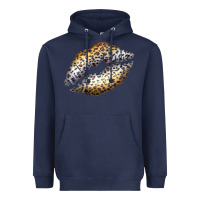 Navy Cheetah Lips Heavyweight Hoodie - Bettercallsaul