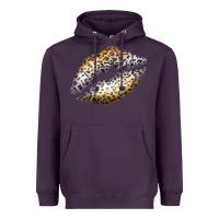 Plum Cheetah Lips Heavyweight Hoodie - Bettercallsaul