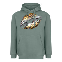 Sage Cheetah Lips Heavyweight Hoodie - Bettercallsaul