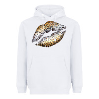 White Cheetah Lips Heavyweight Hoodie - Bettercallsaul