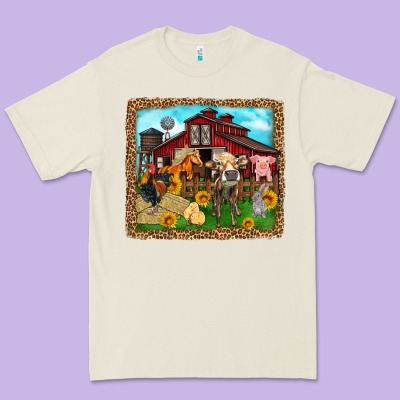 Farm Life Premium Tee Designed By Zillion Design Studio