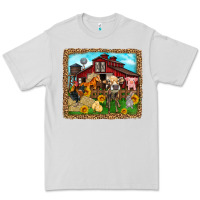 Dove Grey farm life Premium Tee - Zillion Design Studio