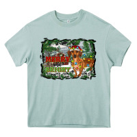Arona merry and bright  dachshund with farm Heavy Core Tee - RanaPortraitStore