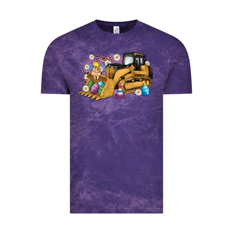 Easter Bulldozer Bunny Egg Leopard Vintage Tee by Artiststas | Teevron