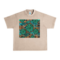 French Oak gemstone turquoises aztec leopard cowhide Urban Heavy Tee - Artiststas