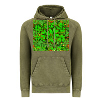 Vintage Olive shamrock bomb Vintage Hoodie - AdoDesignShop
