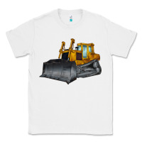 White Bulldozer Classic Tee - LillyAllenDesigns