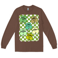 Chestnut shamrock religious Long Sleeve Tee - MaliasSmallBusiness