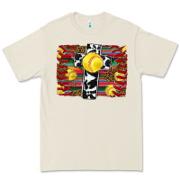 Bone softball cross serape leopard background Premium Tee - RanaPortraitStore