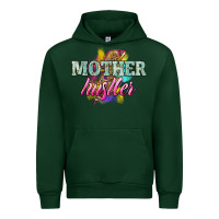Forest Green Mother hustler lightning bolt mother's day Urban Hoodie - HowdyJamesFarm
