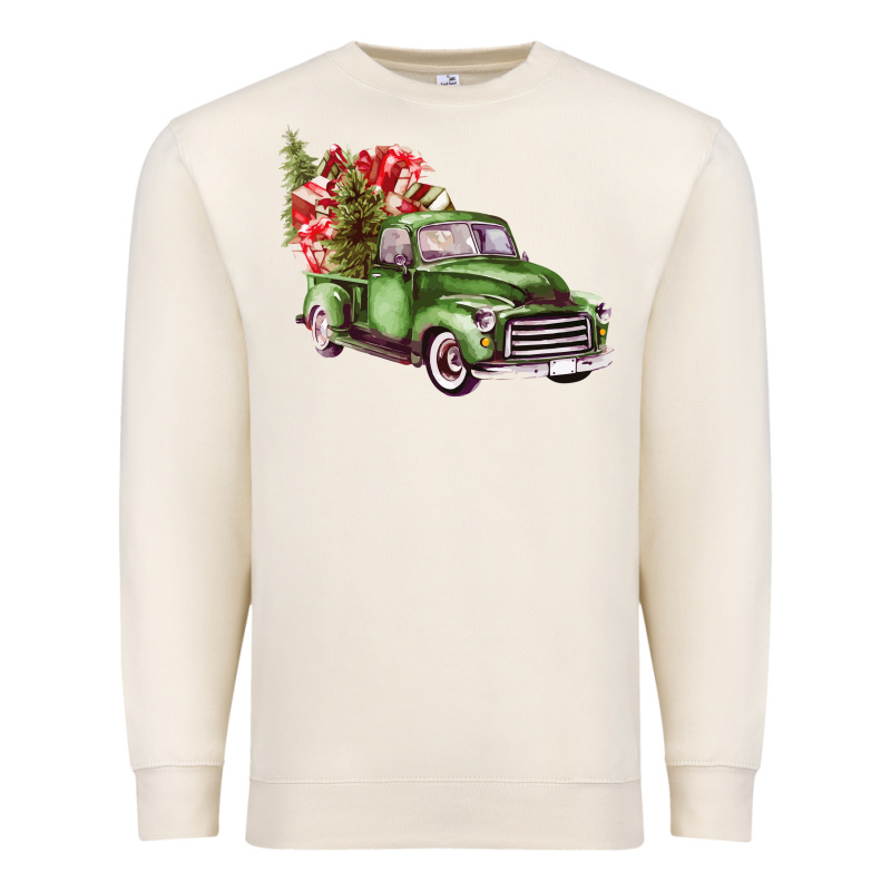 Green Truck Premium Sweatshirt by Bettercallsaul | Teevron