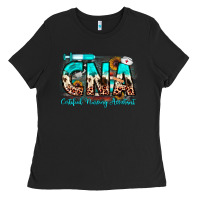 Black cna certified nursing assistant Ladies Tee - JahusDesignShop