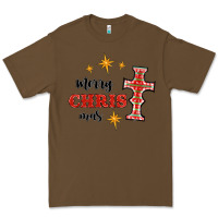 Cacao merry christmas cross Premium Tee - RanaPortraitStore