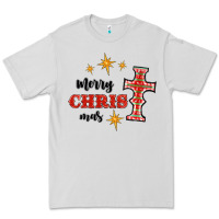 Dove Grey merry christmas cross Premium Tee - RanaPortraitStore