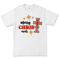 White merry christmas cross Premium Tee - RanaPortraitStore