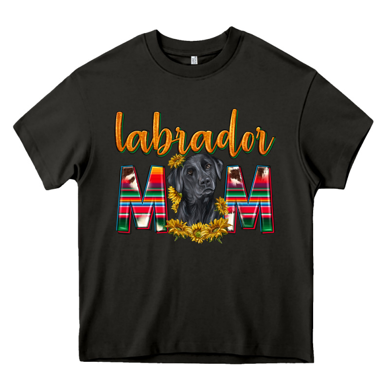 Western Labrador Retriever Mom Heavy Core Tee by texasbilliewilder | Teevron