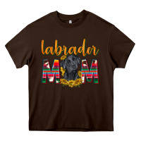 Chocolate Brown western labrador retriever mom Heavy Core Tee - texasbilliewilder