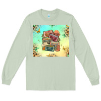 Matcha country cassette tapes Long Sleeve Tee - MaliasSmallBusiness