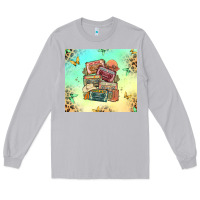 Moon Dust country cassette tapes Long Sleeve Tee - MaliasSmallBusiness