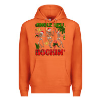 Carrot Jingle bell rockin' Premium Hoodie - NancyCooperArtShop
