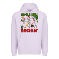 Lilac Jingle bell rockin' Premium Hoodie - NancyCooperArtShop