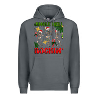 Rock Jingle bell rockin' Premium Hoodie - NancyCooperArtShop