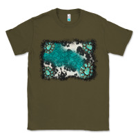 Army Green gemstones background Classic Tee - BarkalooDesign