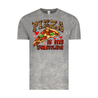 Cloud Rock pizza is my valentine Vintage Tee - AdoDesignShop