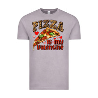 Pizza Is My Valentine Vintage Tee | Teevron