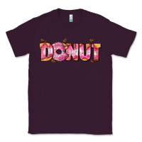 Plum donut with donut and hearts Classic Tee - AdoDesignShop