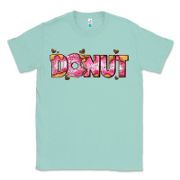 Seafoam donut with donut and hearts Classic Tee - AdoDesignShop