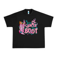 Black give the cancer boot Urban Heavy Tee - AdoDesignShop