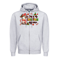 Heather Grey this is my  christmas pyjama Zipper Hoodie - MaliasSmallBusiness