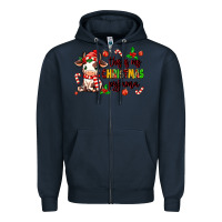Navy this is my  christmas pyjama Zipper Hoodie - MaliasSmallBusiness