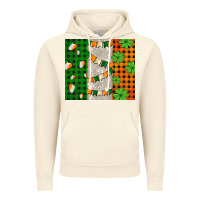Vintage Artic irish flag with shamrocks and heart Vintage Hoodie - AdoDesignShop