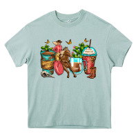 Arona cowgirl coffee cups Heavy Core Tee - Zillion Design Studio