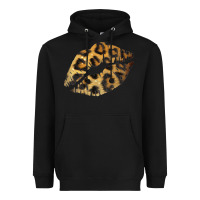 Black Leopard Lips Heavyweight Hoodie - Bettercallsaul
