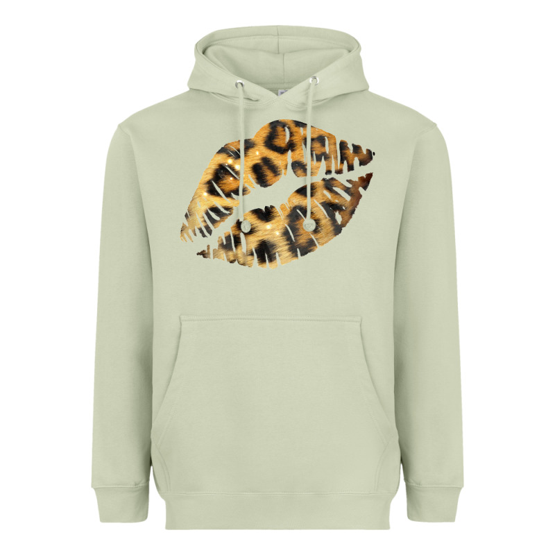Leopard Lips Heavyweight Hoodie by Bettercallsaul | Teevron