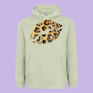 Leopard Lips Heavyweight Hoodie Designed By Bettercallsaul