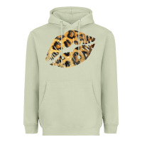 Matcha Leopard Lips Heavyweight Hoodie - Bettercallsaul