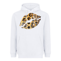 White Leopard Lips Heavyweight Hoodie - Bettercallsaul