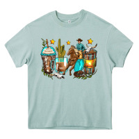 Arona cowboy coffee cups Heavy Core Tee - Zillion Design Studio