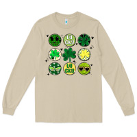 Mushroom st patrick's day Long Sleeve Tee - MaliasSmallBusiness
