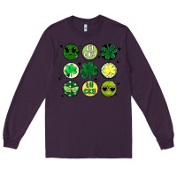 Plum st patrick's day Long Sleeve Tee - MaliasSmallBusiness