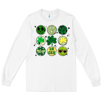White st patrick's day Long Sleeve Tee - MaliasSmallBusiness