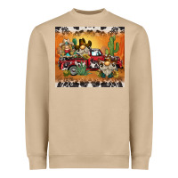 Mushroom western gnome truck Heavyweight Sweatshirt - BarkalooDesign