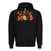 Black basketball vibes Zipper Hoodie - MaliasSmallBusiness