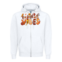 White basketball vibes Zipper Hoodie - MaliasSmallBusiness