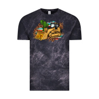 Cloud Black bulldozer leopard cactus sunflower Vintage Tee - Artiststas