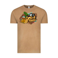 Vintage Camel bulldozer leopard cactus sunflower Vintage Tee - Artiststas